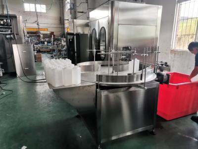 China Pet Bottle Filling packing Line With Automatic Medical Alcohol / Chemical Liquid / Acetic Acid Filling Capping Machine for sale
