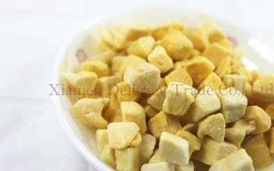 中国 凍結乾燥させた黄色いモモのフルーツは、デザートを作る氷結の乾燥した食糧さいの目に切ります 販売のため