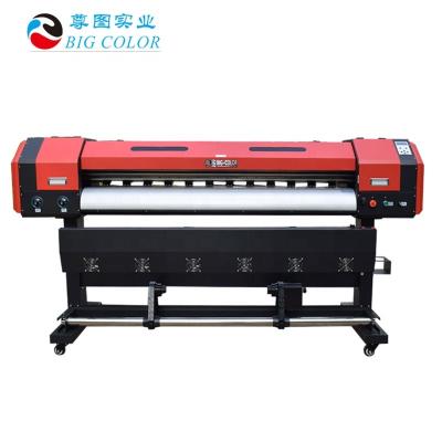 China Building material shops 1.9m high speed and resolution cheap printer for PVC film cable banner car sticker printing for sale