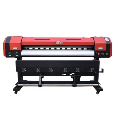 China Hotels Large Format Inkjet Printer Machine Eco-solvent Roll Printer for Rolling Size 6ft 1.9m Heat Transfer Sublimation Paper Printer for sale