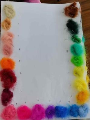 China Caterpillar Recycled Polyester Staple Fiber ，8D*102MM  – Color Series，Length Can Be Adjusted As Required. for sale