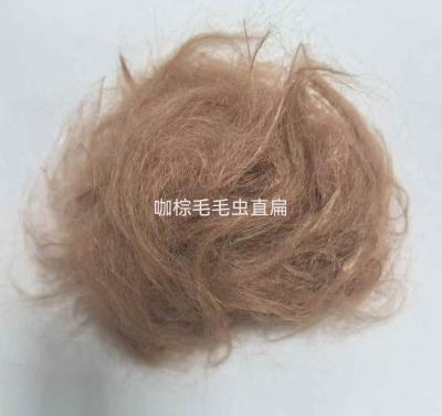 China Caterpillar Recycled Polyester Staple Fiber ，8D*102MM  – Color Series，Length Can Be Adjusted As Required. for sale