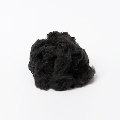 China Uso reciclado negro del geotextil de la fibra de grapa de poliéster PSF en venta