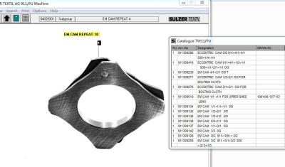 China Highly durable Sulzer Weaving Machine Parts PU Tappet Motion For Shed Formation for sale