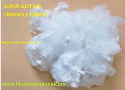 China Triangle Recycled Polyester Staple Fiber PSF For Acupuncture for sale