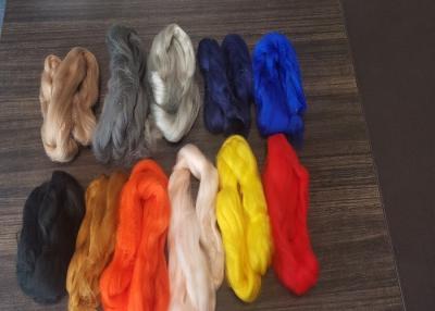 China High Shrinkage 25mm 0.9D Polyester Synthetic Fibre Of Wool Spinning for sale