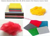 Chine polyester de textile tissé de 38mm non 12D 6D pour les écrans antibruits de polyester à vendre