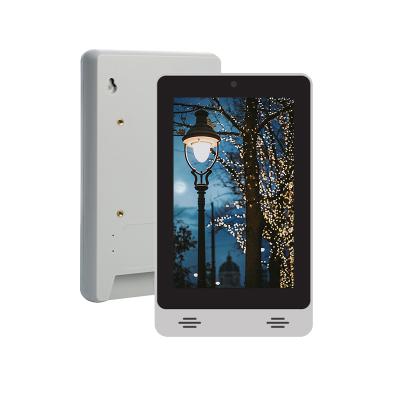 China Shockproof Vertical Wall Mount Android Tablet 7inch PoE RK3128 Touch Screen Tablet Poe for sale