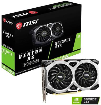 China MSI Gaming GeForce GTX 1660 Super Graphics Card 1660s DVI Graphics Card for sale