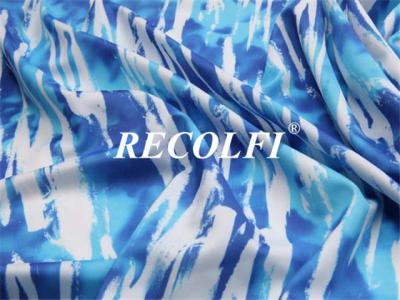 China Ocean Recycled Jersey Cloth Material Customized Digital Printed for sale