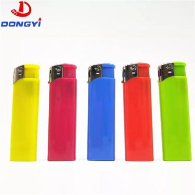 China POM Material Gas Cigarette Custom Plastic Disposable Lighter for Big Printing Space for sale