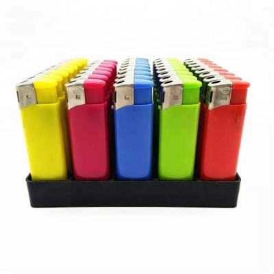 China Dy-007 Smoking Cigarette European Gas Electric Lighter Suitable for Various Countries for sale