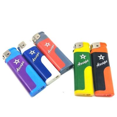 China Dy-5820 Unique Cigarette Electronic Gas Lighter With LED Customized for sale