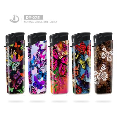 China Customized Request Disposable Butterfly Gas Lighter Cigarette for Everyday Convenience for sale
