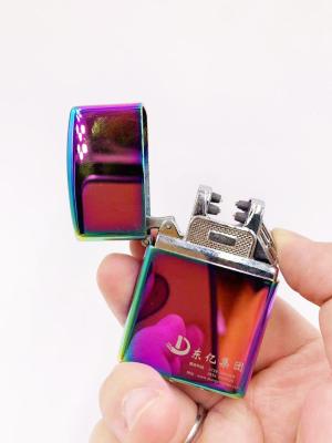 China Metal USB Double Arc Charging Waterproof Electronic Cigarette Lighter in Five Colors for sale