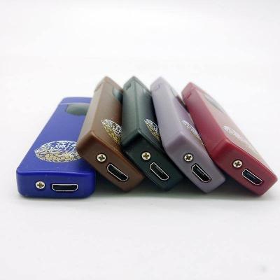 China Plastic Rechargeable Windproof Electric Torch Lighter Disposable for sale