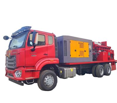 China CDC-300K water drilling rig with HOWO 6x4 Truck à venda