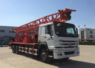 China TRAILER AND TRUCK VERTICAL DRIL DRILLDRILLING RIG TOP HEAD DRIVE DTH AND MUD HIGH TORQUE, SIMPLE AND EFFICIENT for sale