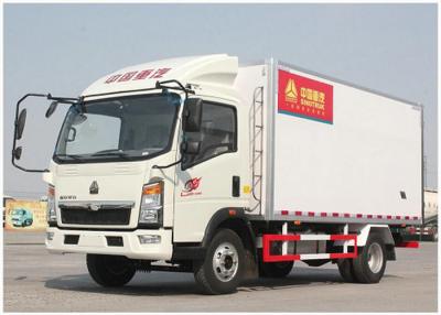 China 116HP 4×2 -25℃ Refrigerator Car for sale