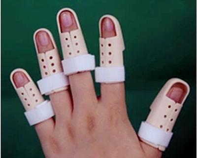 China Tala impermeável do berço do dedo, certificação plástica da tala ISO13485 do dedo do FS 05 à venda