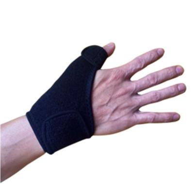 China Black Thumb Spica Brace , Spica Wrist Brace With Neoprene Material for sale