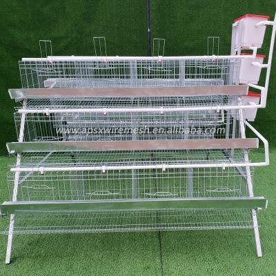 China Poultry 3tiers A Type Layer Cage High Strength For Chicken for sale