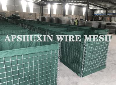 China 300gsm Geotextile Explosion Proof Defensive Barrier 5mm 4mm Wire for sale