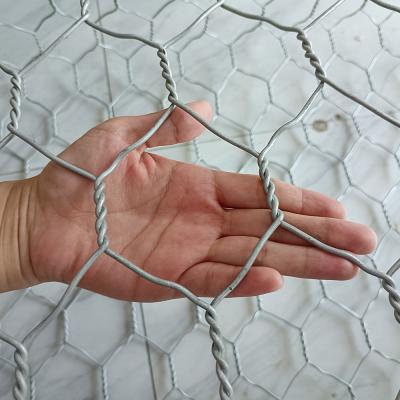 China 4mm Hexagon 2m Length Galfan Gabion Baskets Cages Seawall Protect Mattresses for sale