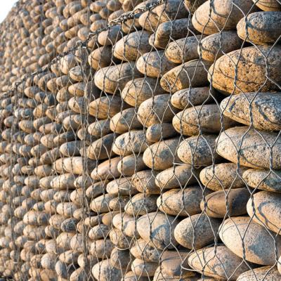 China Gabion Fence Best Price Hexagonal Gabion Cages Anti Rust Welded Gabion Cages Galvanized Gabion Box for sale