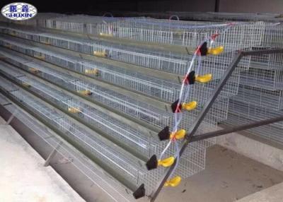 China Jaula de colocación galvanizada de las codornices del metal, jaulas de colocación de las codornices del alambre de 6 capas en venta