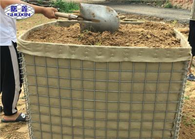 China SX 11 Welded Gabion Barrier Wall Morden Assembled Security SASO Certification for sale