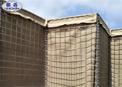 China Military Sand Filled Barriers / Gabion Defence Barriers 3 Years Warranty for sale