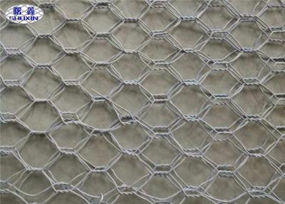 China Hexagonal Stone Gabion Wall Cages / Wire Basket Rock Retaining Wall for sale