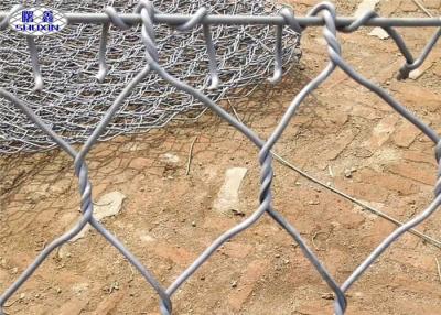 China Zinc Coated Weave Wire Mesh Retaining Wall For Creek Slope Projects for sale