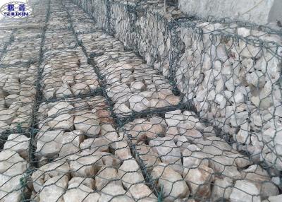 China Acid Resisting Galvanized Gabion Baskets For Water Soil Protection for sale