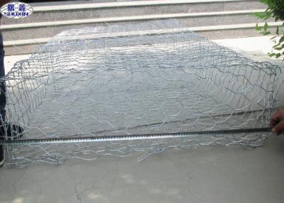 China Pvc Coated Galvanized 2mm Gabion Wall Retaining Wall Hexagonal Wire Mesh for sale