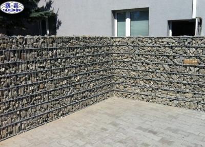 中国 石造りの擁壁の鋼線材料のためのGabion溶接された電流を通された箱 販売のため