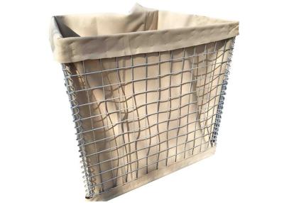 China Different Types Mil1-Mil 10 Hesco Barrier Bastion With 3 4 5mm Spring Wire for sale