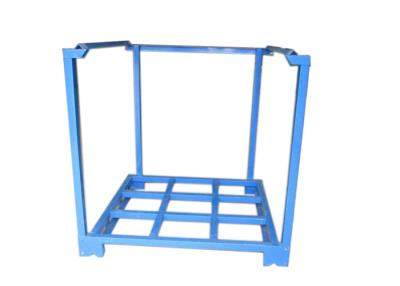 China Galvanized Iron Stackable Pallet Storage Racks For Industrial ISO Standard for sale