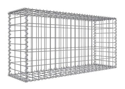 Cina scatola del gabbione galvanizzata 2x1x1m del reticolato di saldatura di 1x1x0.5m, muro di sostegno della gabbia di pietra del gabbione in vendita