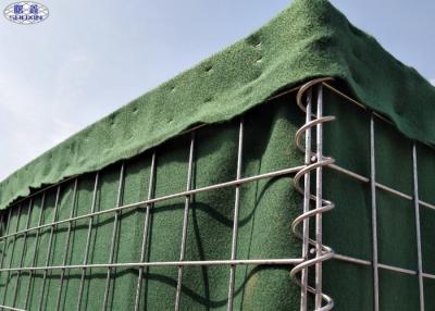 China Temporary High Security Military Hesco Bastion Barrier , Mesh Size  80*80mm for sale