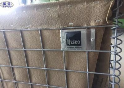 China Hesco Sand Filled Barriers Perimeter Security Hesco Bastion Concertainer for sale