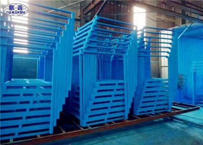 中国 証明される棚の低炭素鋼鉄折りたたみISOを積み重ねるカスタマイズされた鋼鉄 販売のため