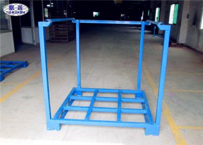 China Cargo Forklift Stacking Pallet Racks Durable Galvanized Iron Steel Save Space for sale