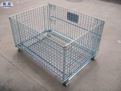 China Warehouse Wire Mesh Container For Express for sale