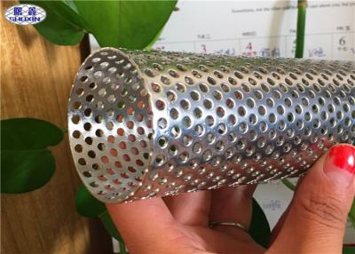 China Wire Mesh Perforated Filter Tube ISO Certificated For Automobile Industry for sale
