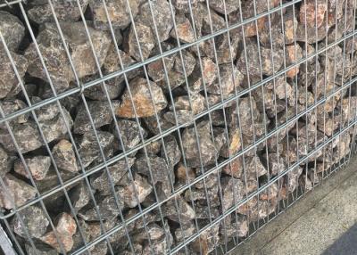 China Erosion Control Galvanized Gabion Wire Baskets For Wall , Wire Mesh Gabion Basket for sale