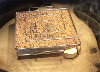 China CE Square Family Ss304 4.5cm Pellet Smoke Generator for sale