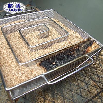 China Stainless Steel Wood Chips 25 X 25 X 5cm Cold Smoking Accessories for sale