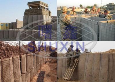 China O tipo defensivo areia militar de COC encheu barreiras 7.62cm x 7.62cm à venda